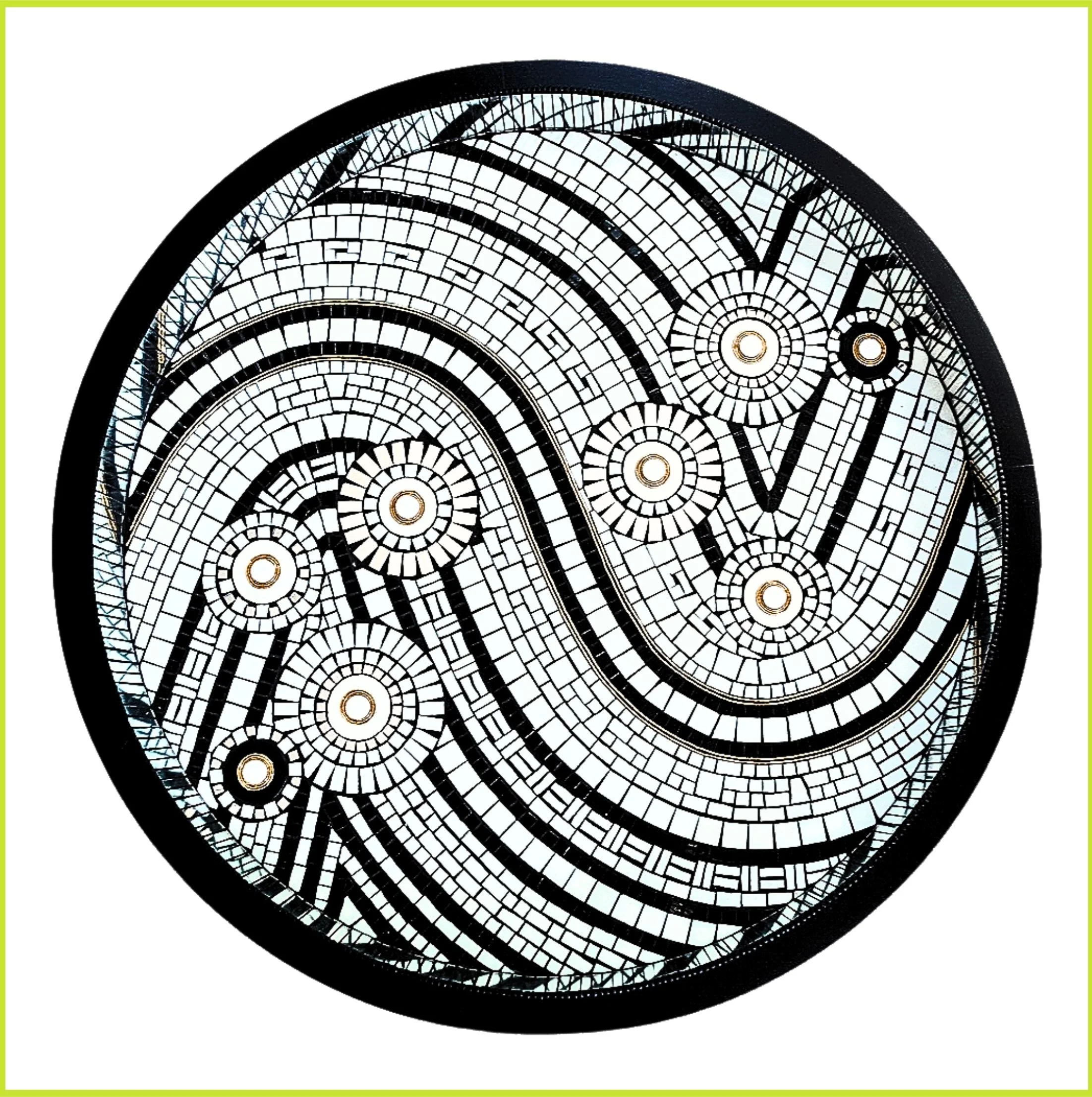 Landscape Mosaic Wall Art - Mi Tierra 1 — Lys Santamaria